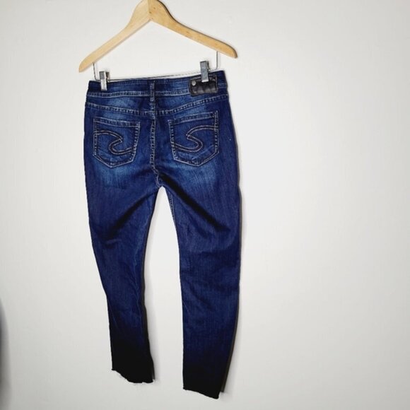 Silver Suki DIY Cropped Dark Wash Jegging - Picture 11 of 11